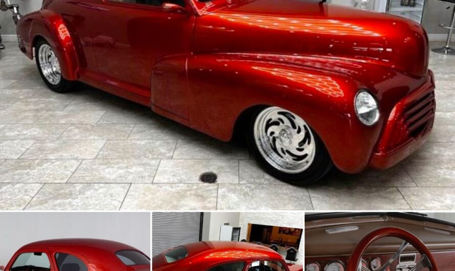 Unleashing the Classic Elegance: 1948 Chevrolet Streetrod