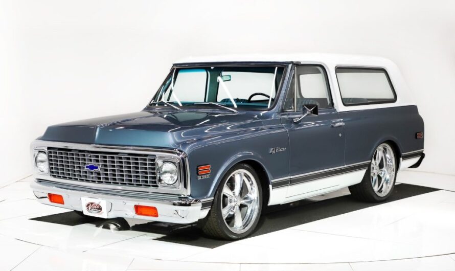 1971 CHEVROLET BLAZER K5 RESTOMOD