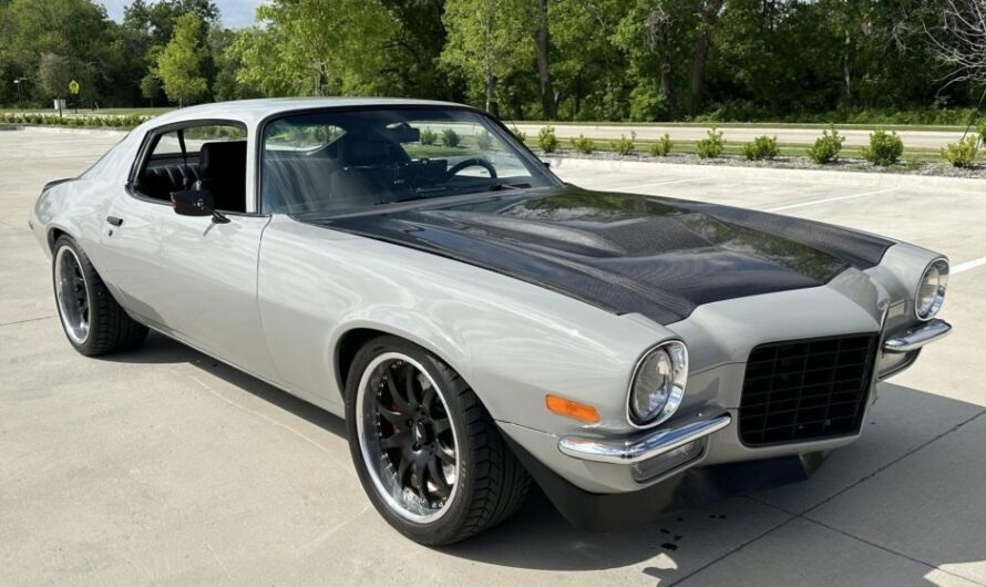 Supercharged LSA-Powered 1972 Chevrolet Camaro Sport Coupe 5-Speed