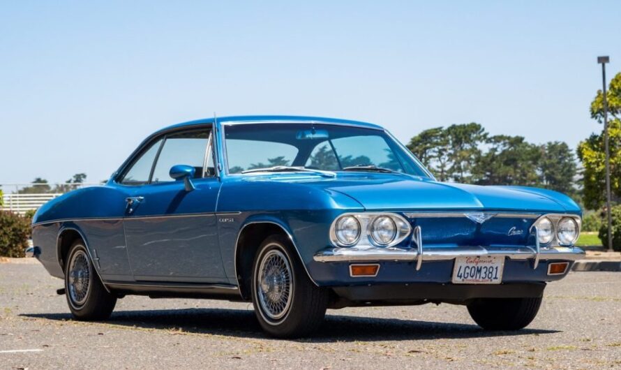 25-Years-Owned 1966 Chevrolet Corvair Corsa Sport Coupe 4-Speed