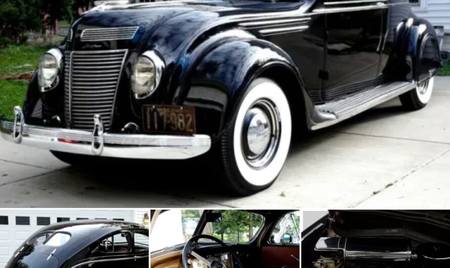 One of 230 Final-Year Coupes: 1937 Chrysler C-17 Airflow