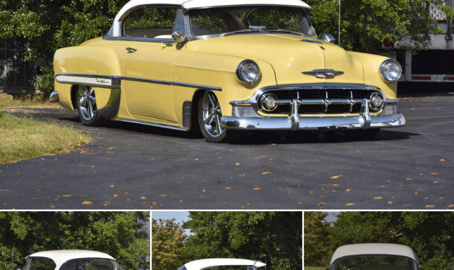 Unveiling the Powerhouse: 1953 Chevrolet Bel Air V-8, Automatic