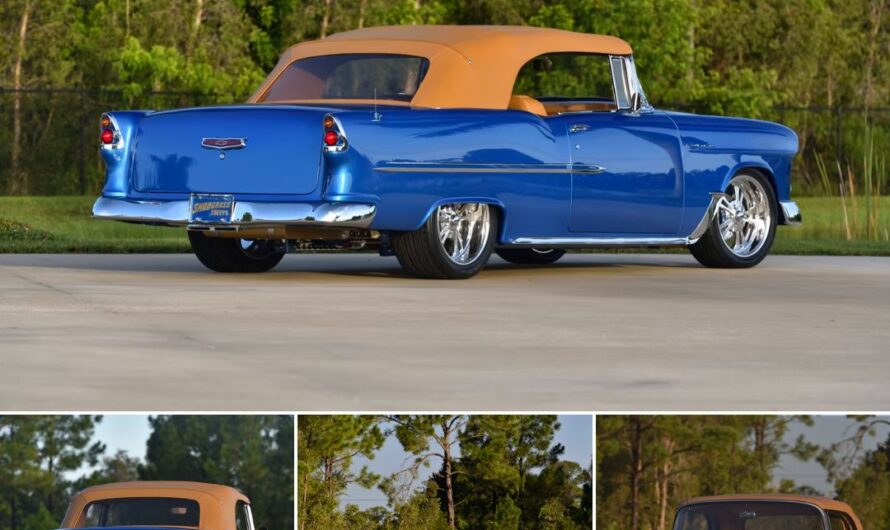 Unveiling the Timeless Beauty: The 1955 Chevrolet Bel Air Custom Convertible