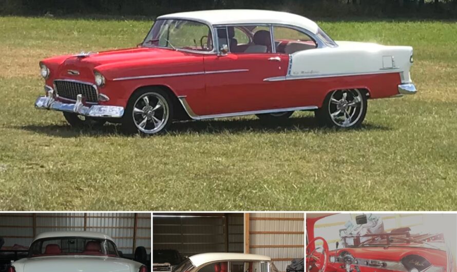 Unveiling the Timeless Elegance: The 1955 Chevrolet Bel Air Custom Hardtop