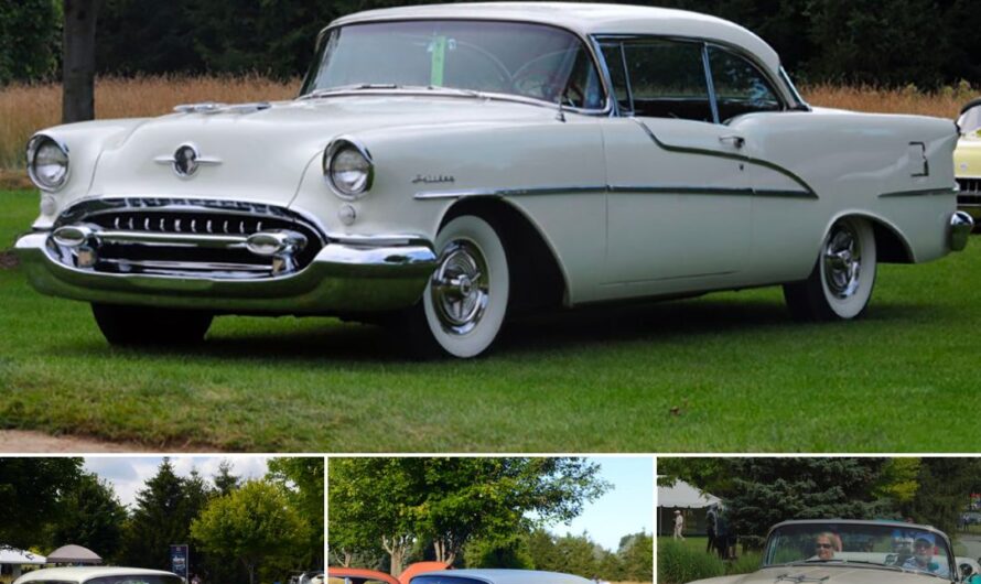 Rediscovering Classic Luxury: The 1955 Oldsmobile Ninety-Eight Two-Door Holiday Hardtop