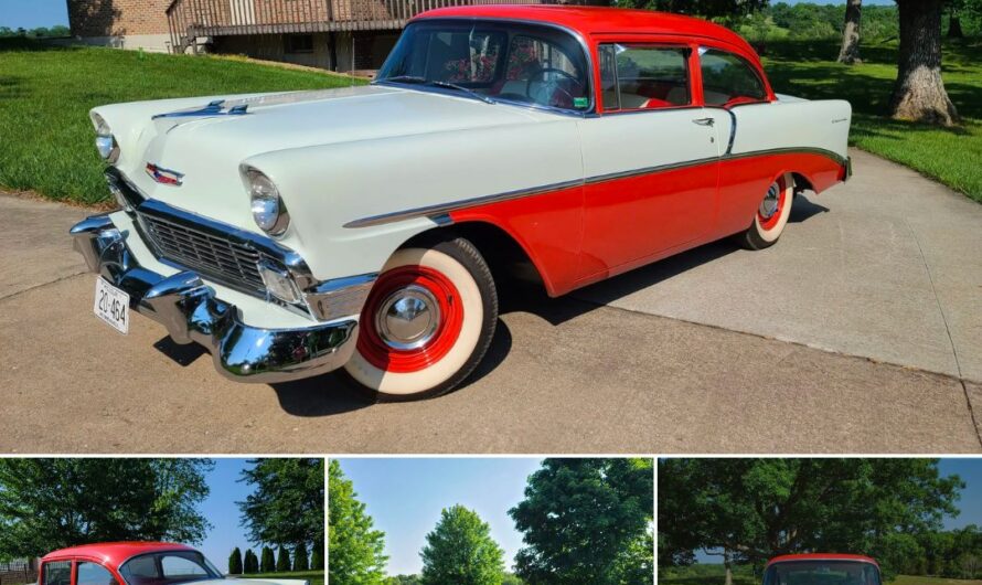 One-Family-Owned 1956 Chevrolet 210 2-Door Sedan 3-Speed