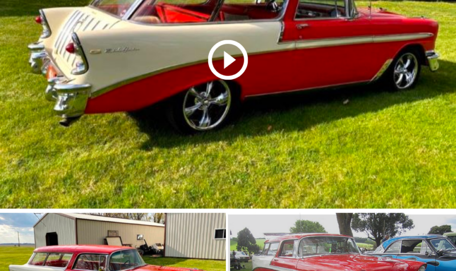 Unleashing Nostalgia: Experience the Magic of the Restored 1956 Chevrolet Nomad