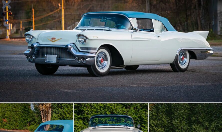 Restored 1957 Cadillac Eldorado Biarritz Convertible