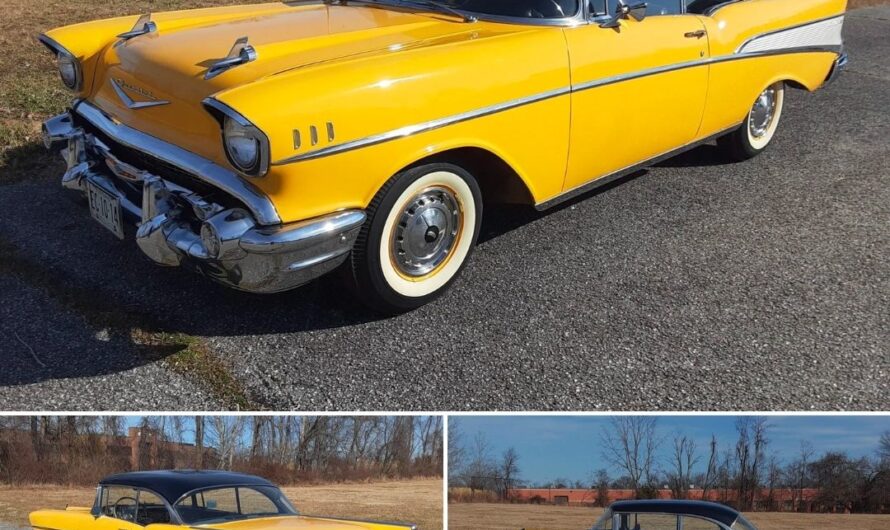 1957 Chevrolet Bel Air 2-Door Hardtop – A Timeless Classic with Unforgettable Style