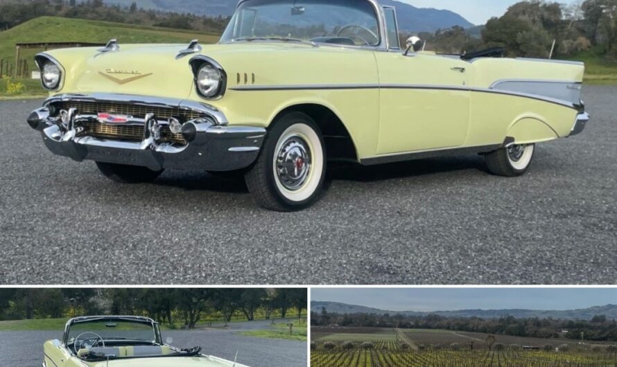 1957 Chevrolet Bel Air Convertible: A Classic Beauty with Timeless Charm