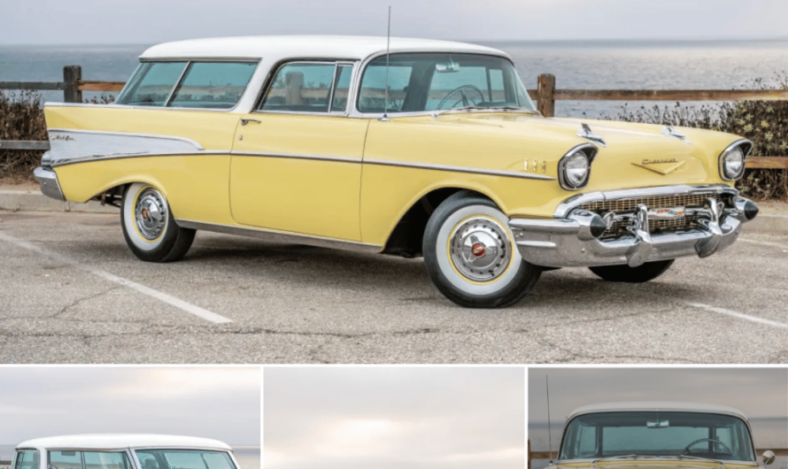 Reviving Nostalgia: Exploring the Timeless Elegance of the 1957 Chevrolet Bel Air Nomad