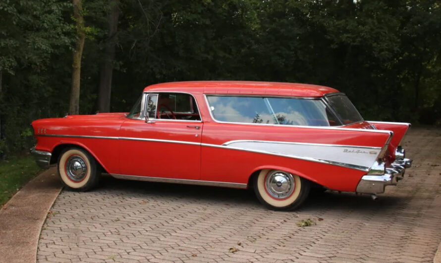 Unleashing the Legend: 1957 Chevrolet Bel Air Nomad Station Wagon