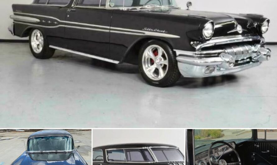 Rediscover the Classic Elegance of the 1957 Pontiac Safari Wagon