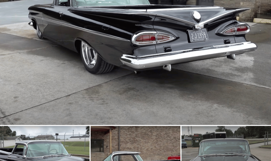 Unveiling the Hidden Gem: 1959 Chevrolet El Camino Concept One Pulley System Pro Auto Custom Interiors Alloway’s Hot Rod Shop