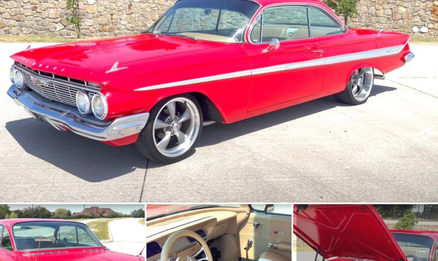 6.0L-Powered 1961 Chevrolet Impala Sport Coupe: A Blend of Power and Classic Style