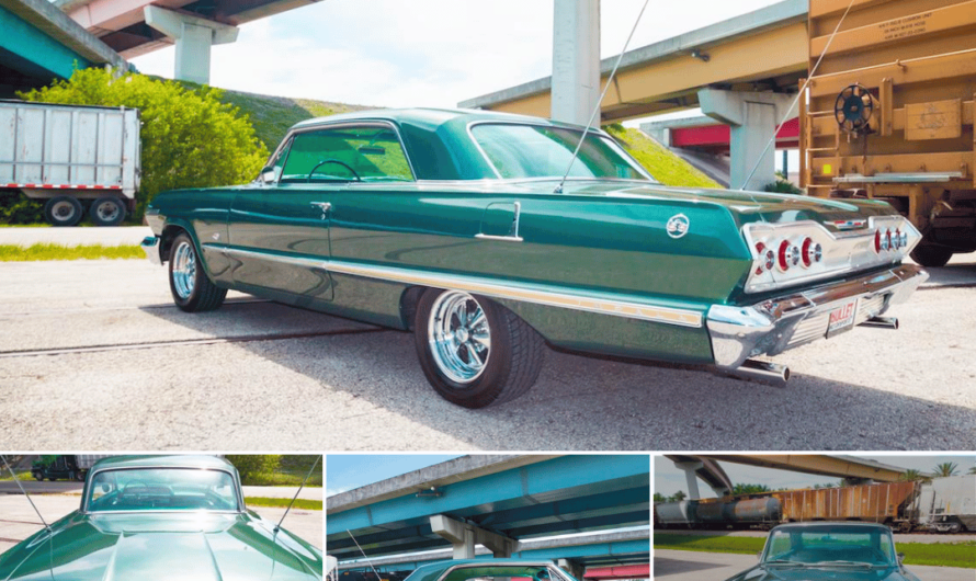 Vintage Elegance on Wheels: The Allure of the 1963 Chevrolet Impala SS