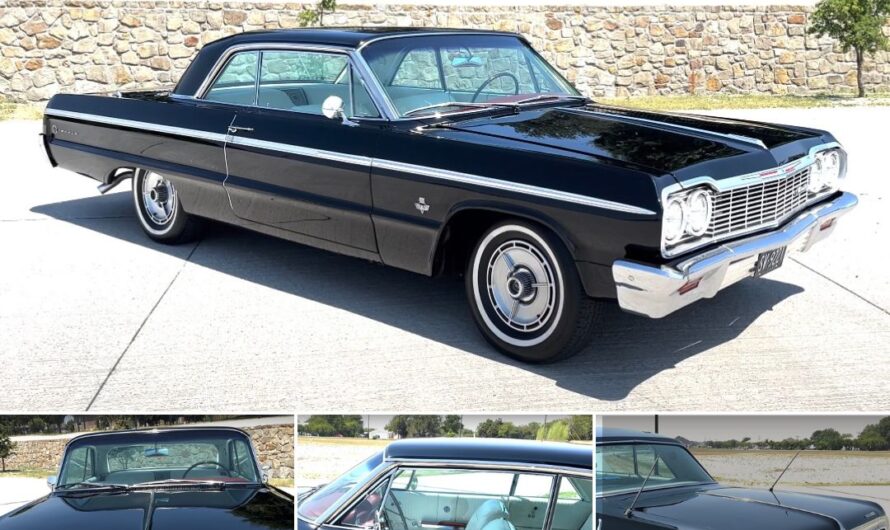 Classic Elegance Meets Raw Power: The Legendary 1964 Chevrolet Impala Sport Coupe