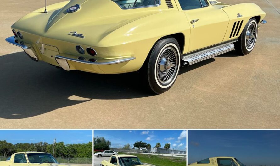 Unleashing Classic Power: 1965 Chevrolet Corvette Coupe 396/425 4-Speed