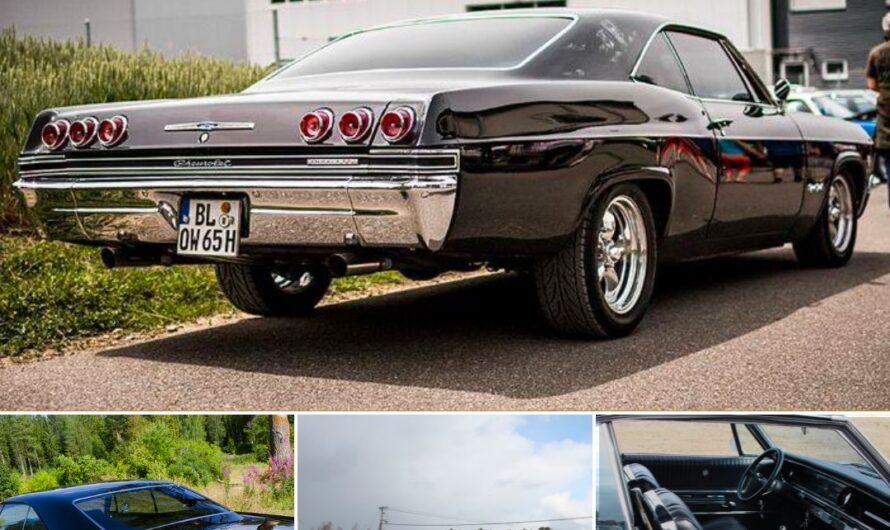 Experience the Classic Elegance of the 1965 Chevrolet Impala SS Coupe 4-Speed