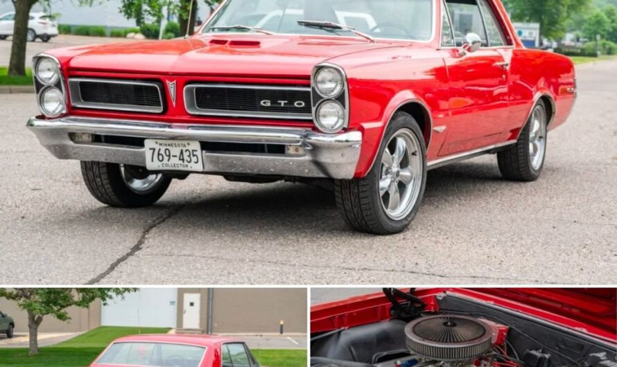 428-Powered 1965 Pontiac GTO Hardtop 4-Speed