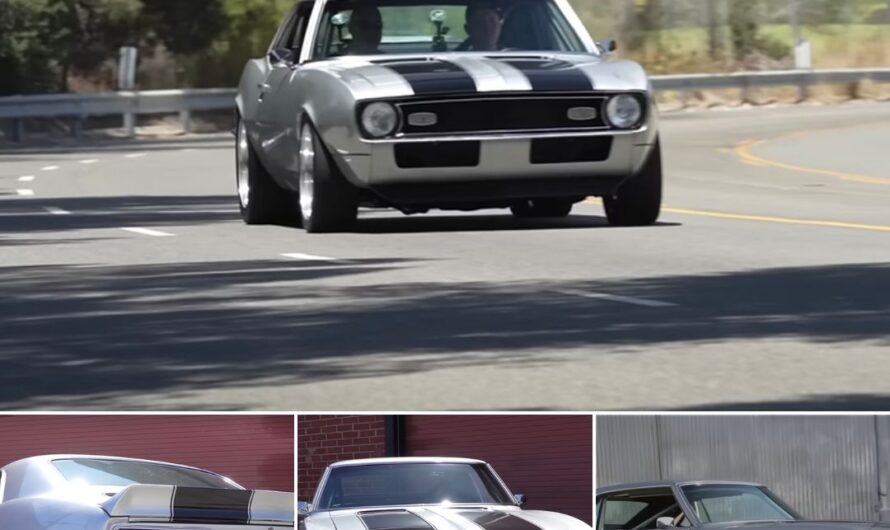 Unleash the Beast: The NASCAR-Powered V8 1968 Chevy Camaro Roars to Life