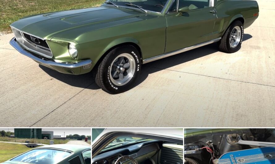 Unveiling the Timeless Beauty: 1968 Ford Mustang GT Fastback 302