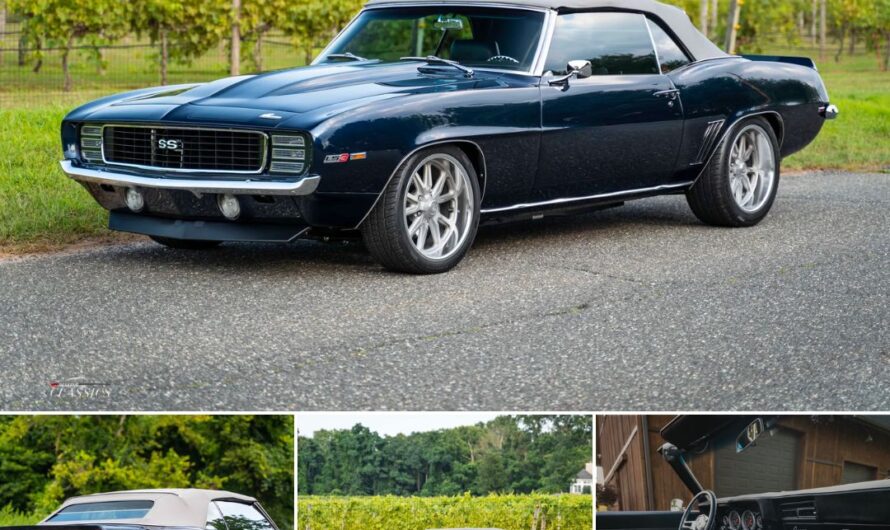 1969 Chevy Camaro RS/SS LS3 ProTouring Convertible