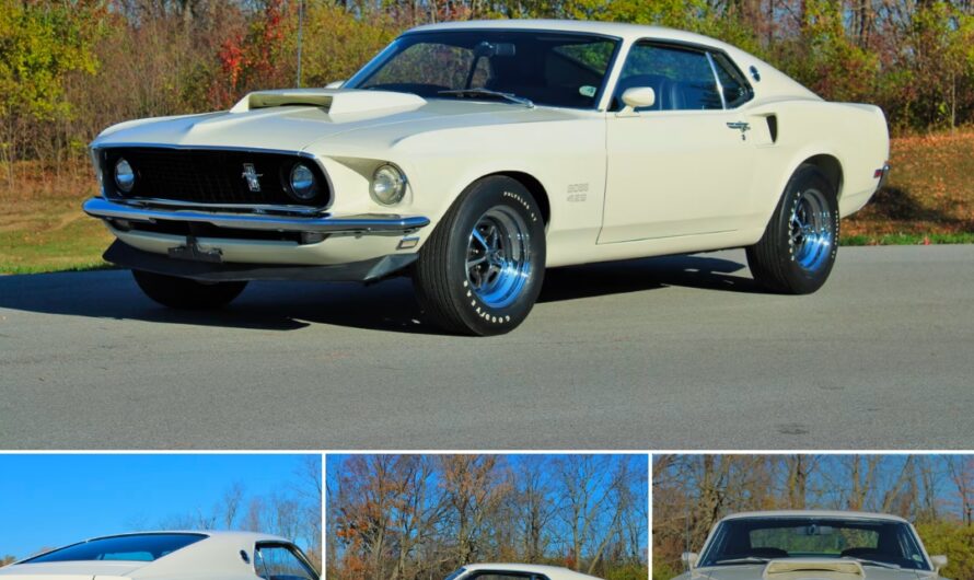 Unveiling the Timeless Beauty: The Legend of the 1969 Ford Mustang Boss 429 Fastback