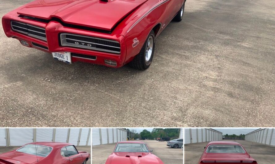 1969 Pontiac GTO: A Classic Muscle Car That Defined an Era