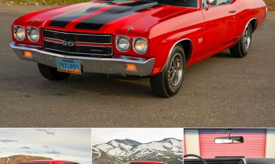 1970 Chevrolet Chevelle Malibu SS 454 Sport Coupe 4-Speed