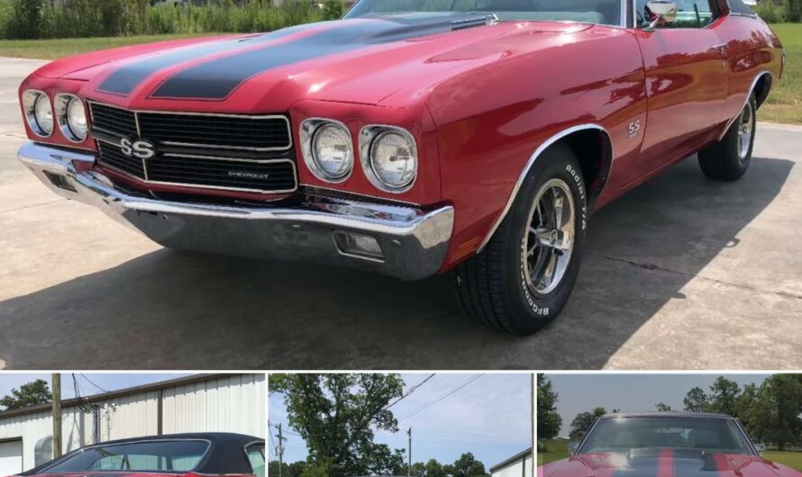 Experiencing Luxury and Power with the 1970 Chevrolet Chevelle SS