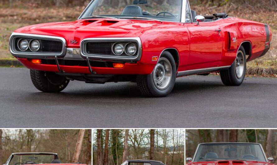 1970 Dodge Coronet R/T Convertible: Reliving Automotive Excellence