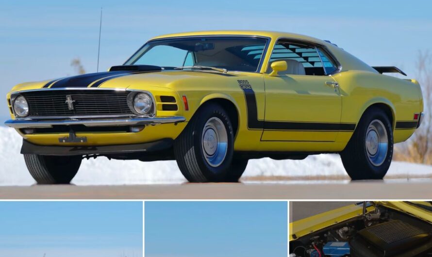 Unearthing the Iconic 1970 Ford Mustang Boss 302 Fastback