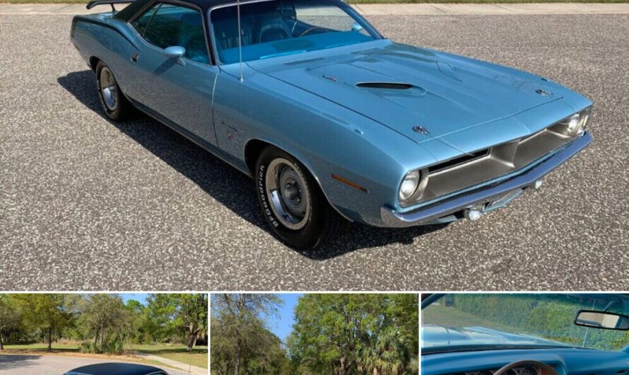 1970 Plymouth Barracuda: A Rare Muscle Car That Commands Attention