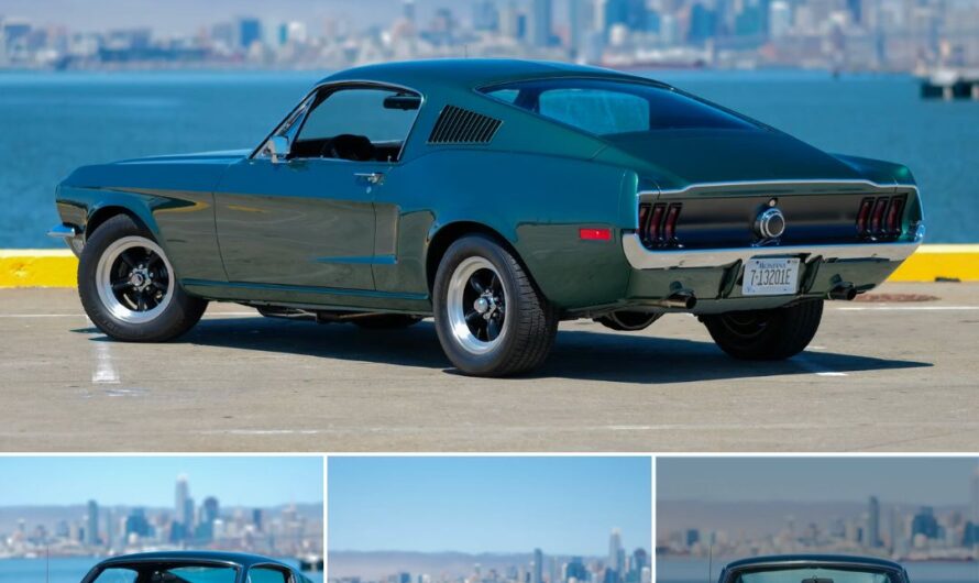 Bullitt-Style 1968 Ford Mustang Fastback 5-Speed