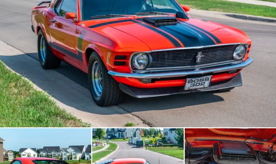 24-Years-Owned 1970 Ford Mustang Boss 302 4-Speed