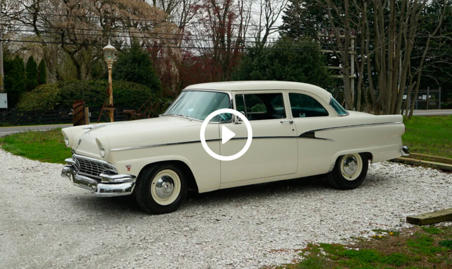 Reviving the Classics: The Timeless Appeal of the 1956 Ford Customline 2-Door Sedan