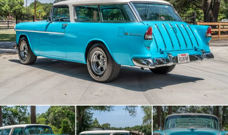 327-Powered 1955 Chevrolet Bel Air Nomad 4-Speed