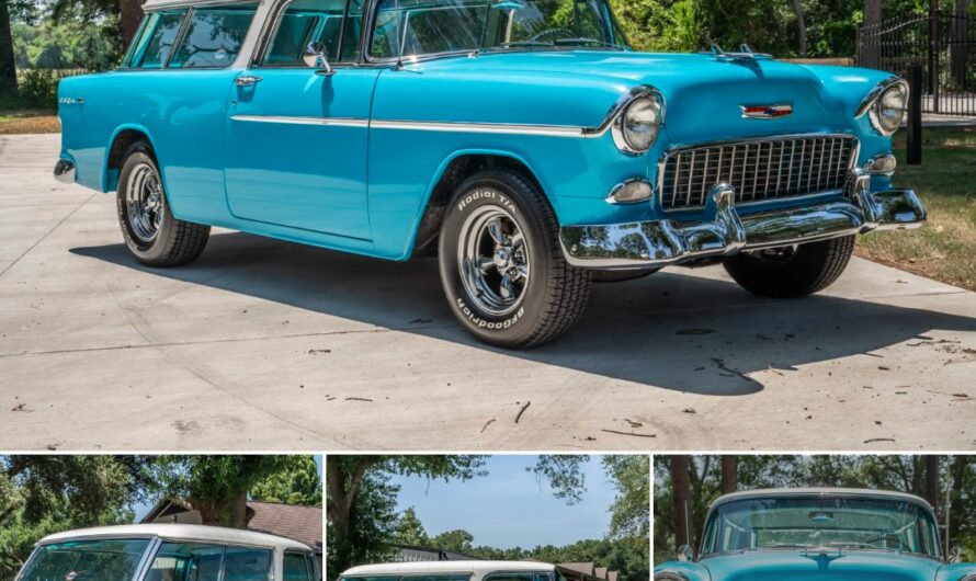 327-Powered 1955 Chevrolet Bel Air Nomad 4-Speed