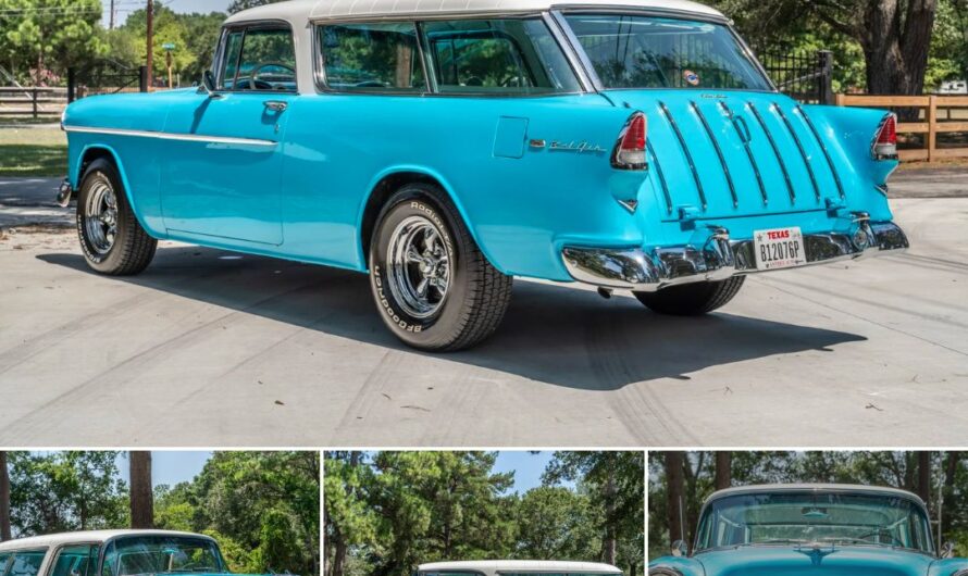 327-Powered 1955 Chevrolet Bel Air Nomad 4-Speed