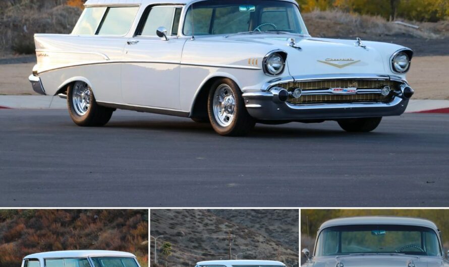 327-Powered 1957 Chevrolet Bel Air Nomad