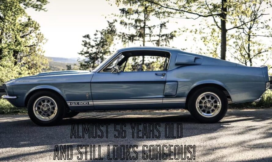 1967 Shelby GT 500 in Brittany Blue: A Timeless Classic