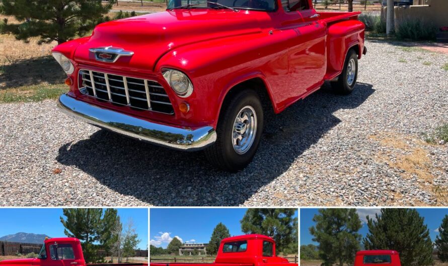 350-Powered 1955 Chevrolet 3100 Pickup 4-Speed