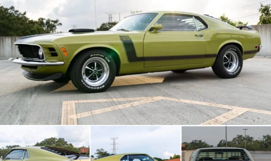 37-Years-Owned 1970 Ford Mustang Boss 302 4-Speed