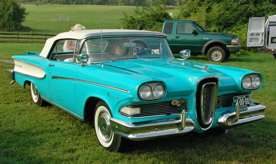 1958 Edsel Pacer Convertible: A Forgotten Gem of the Automotive World