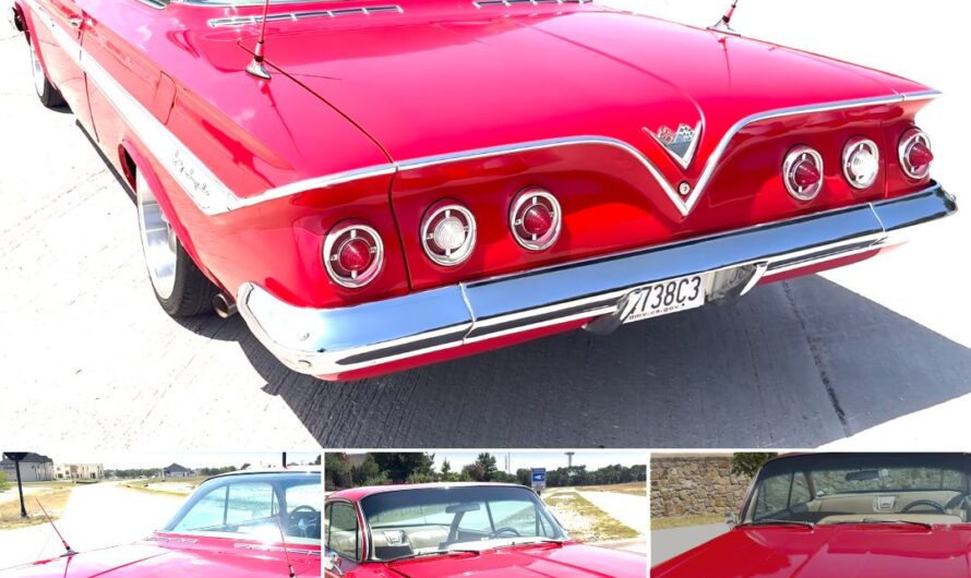 Unveiling the Beast: Restoring a 1961 Chevrolet Impala Sport Coupe with a 6.0L Engine