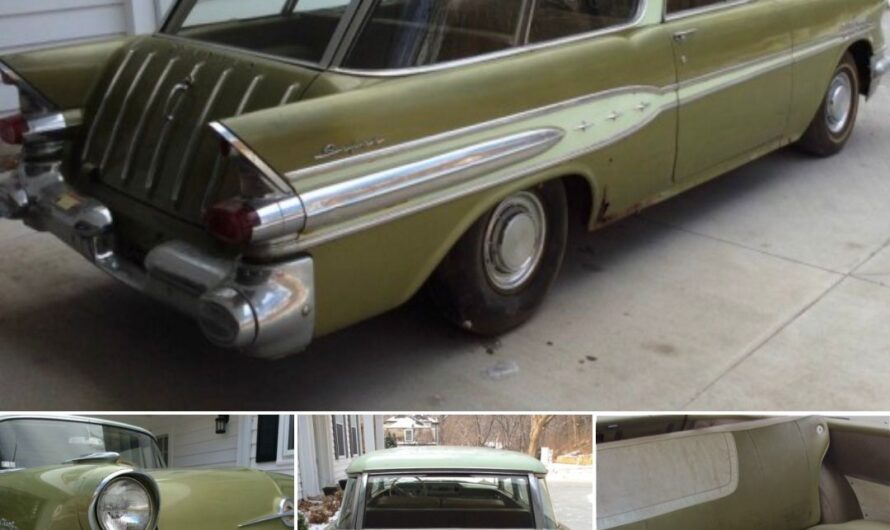 Unveiling the Hidden Beauty: 1957 Pontiac Star Chief Safari Wagon