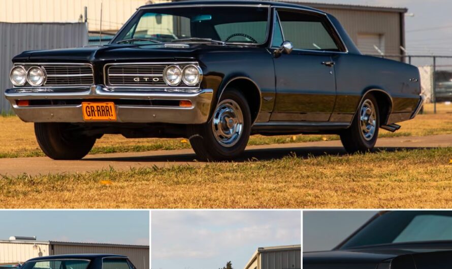 Cruising Down Memory Lane: A Close Look at the 1964 Pontiac GTO Hardtop