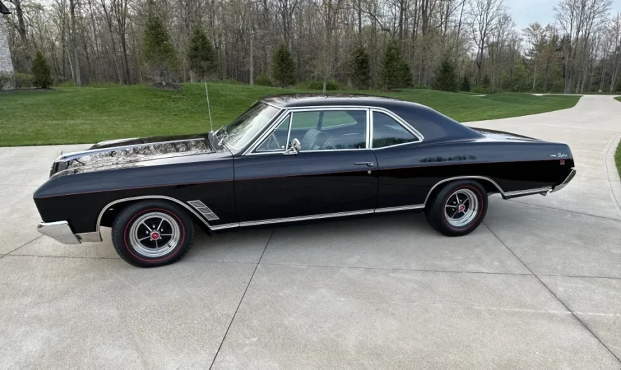 1966 Buick Skylark Coupe 4-Speed: A Classic Black Beauty