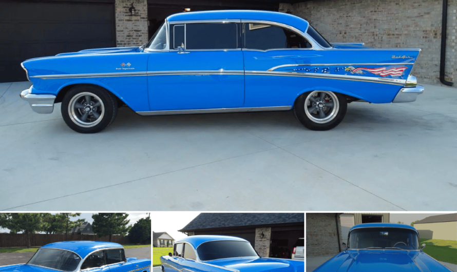 Classic Beauty Meets Modern Muscle: Unleashing the LS1 Power in a ’57 Chevy Bel Air